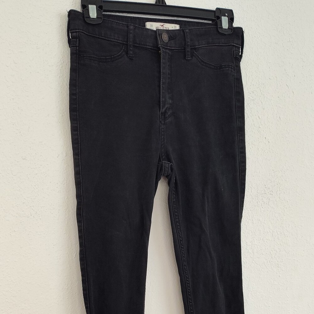 Hollister, Girls Khaki Pants, Stretch Denim, 26W 29L, 3R